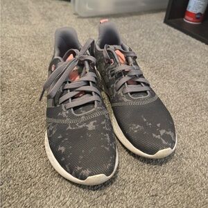 Adidas Womens Puremotion Cloudfoam Gray Running Shoes Sneakers Size 9.5